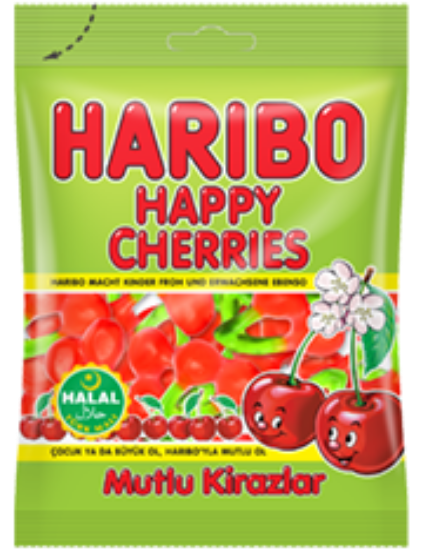 Picture of HARIBO HALAL HAPPY CHERRIES