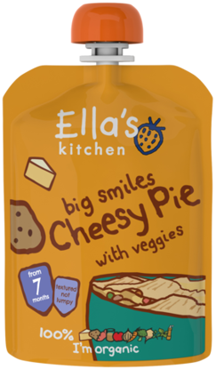 Picture of big smiles Cheesy Pie with Veggies