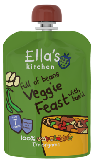 Picture of full of beans Veggie Feast with Basil