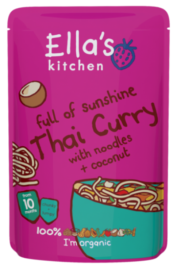 Picture of full of sunshine Thai Curry with Noodles & Coconut