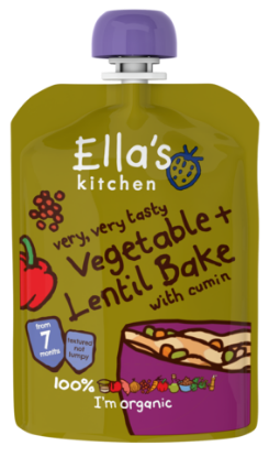 Picture of very, very tasty Vegetable + Lentil Bake with Sauce