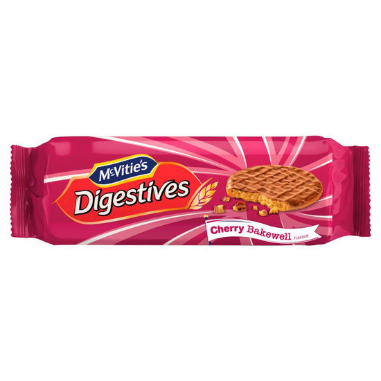 Picture of McVitie's Milk Chocolate Digestives Cherry Bakewell